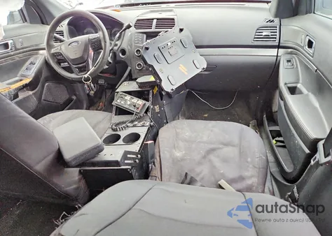 2018 Ford Explorer Police Interceptor z USA, uszkodzony, nr VIN 1FM5K8AR3JGA90602